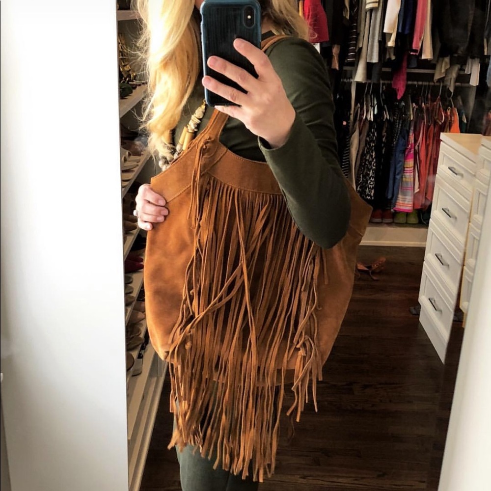Zara fringe bag